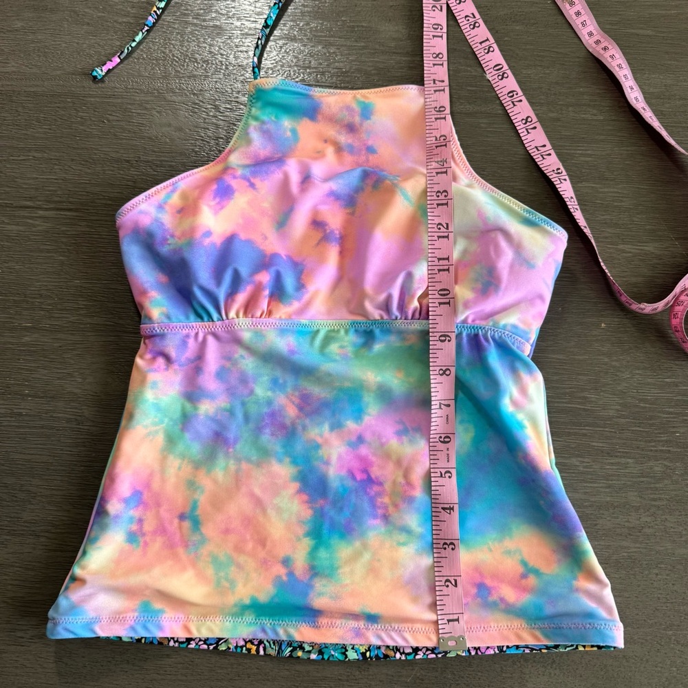 NWT Raisins Tankini Swimsuit St Croix Halter Tie Neck S - Picture 9 of 9